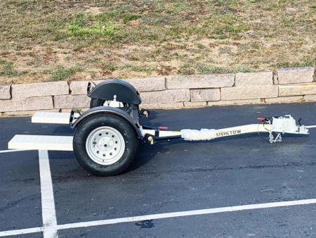 New Stehl-Tow 83" Wide Tilt Bed Tow Dolly - Surge Disc Brakes!
