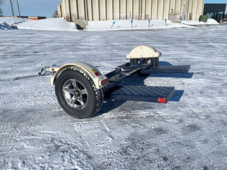 New Master Tow 83" Wide Tilt Bed Tow Dolly - Electric Brakes -Wheel Straps and Ratcheting Buckles Included!