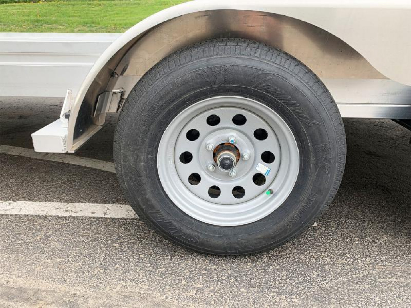 New Aluma 7820 ESA BT(78x20) ATV/UTV Trailer - Bi-Fold Tailgate!