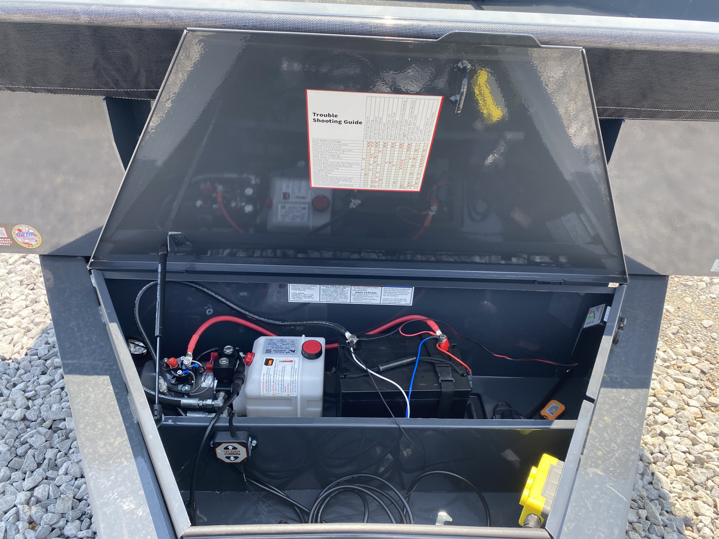 New 2026 Lamar Dump Trailer | 83" x 14' | 16K GVWR