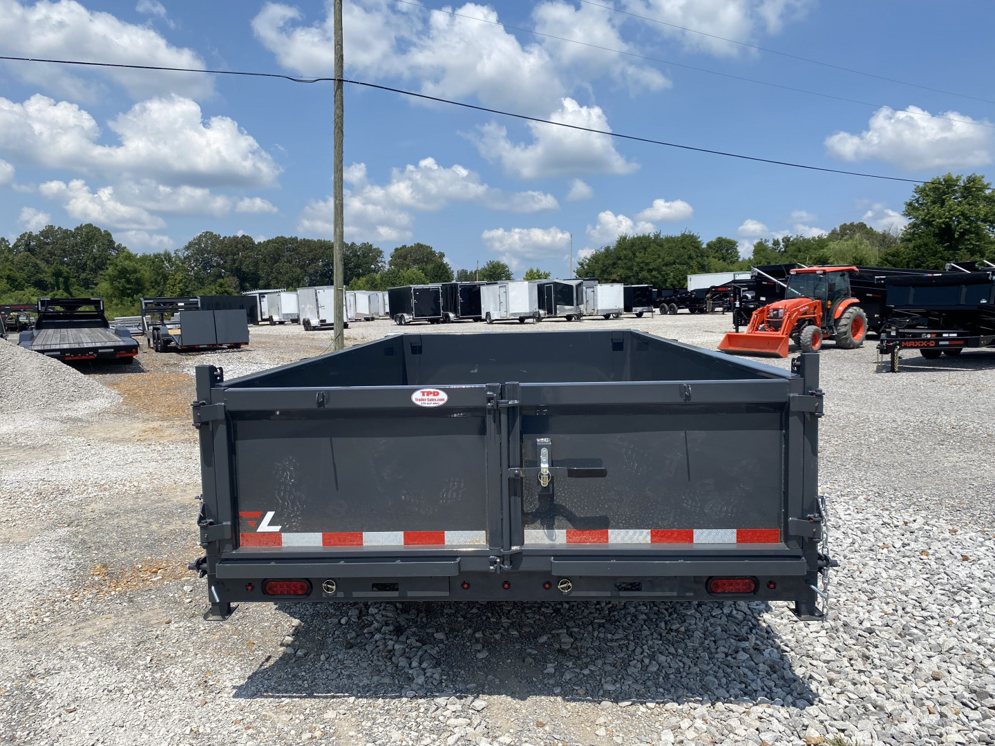 New 2026 Lamar Dump Trailer | 83" x 14' | 16K GVWR