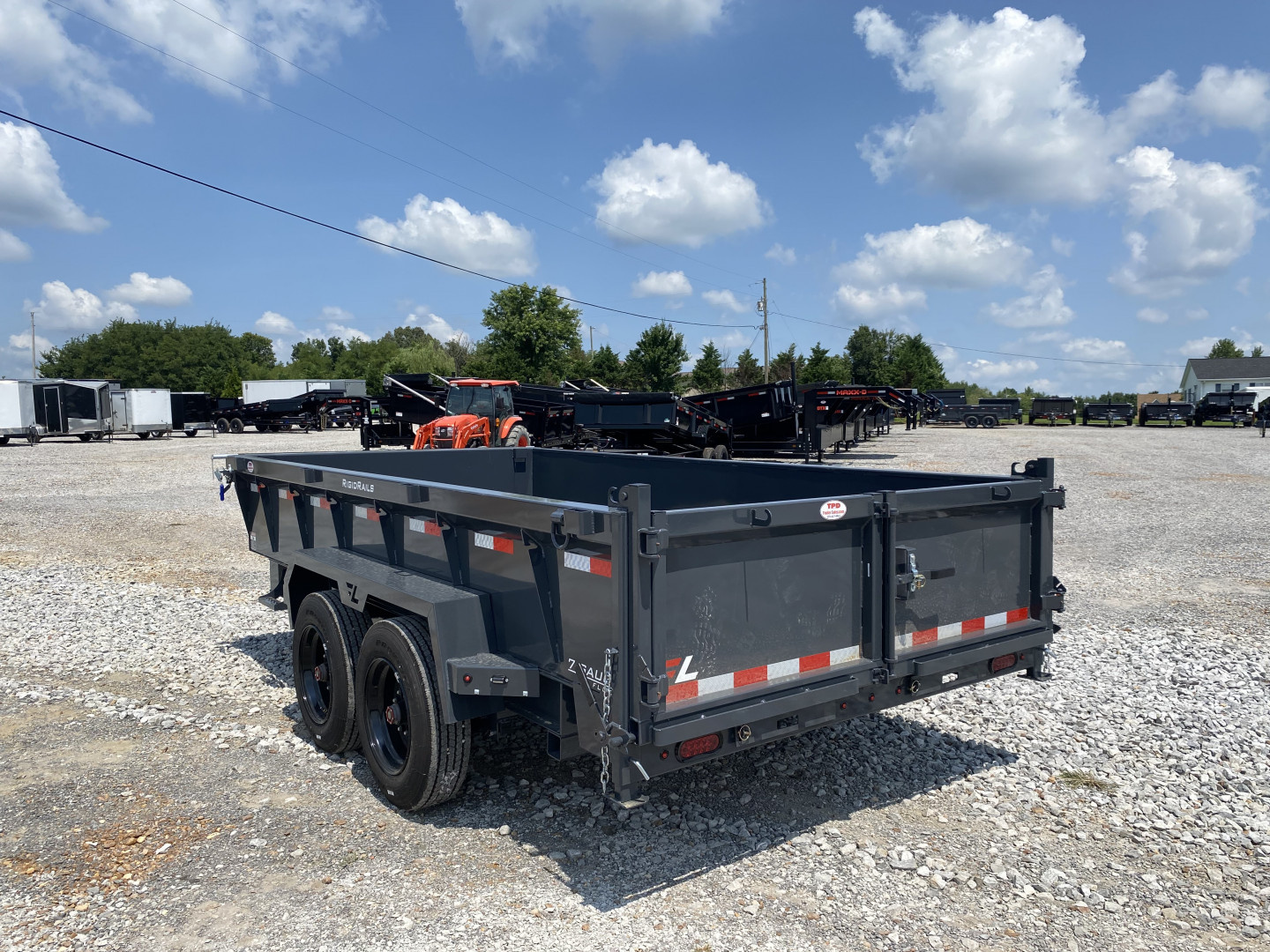 New 2026 Lamar Dump Trailer | 83" x 14' | 16K GVWR