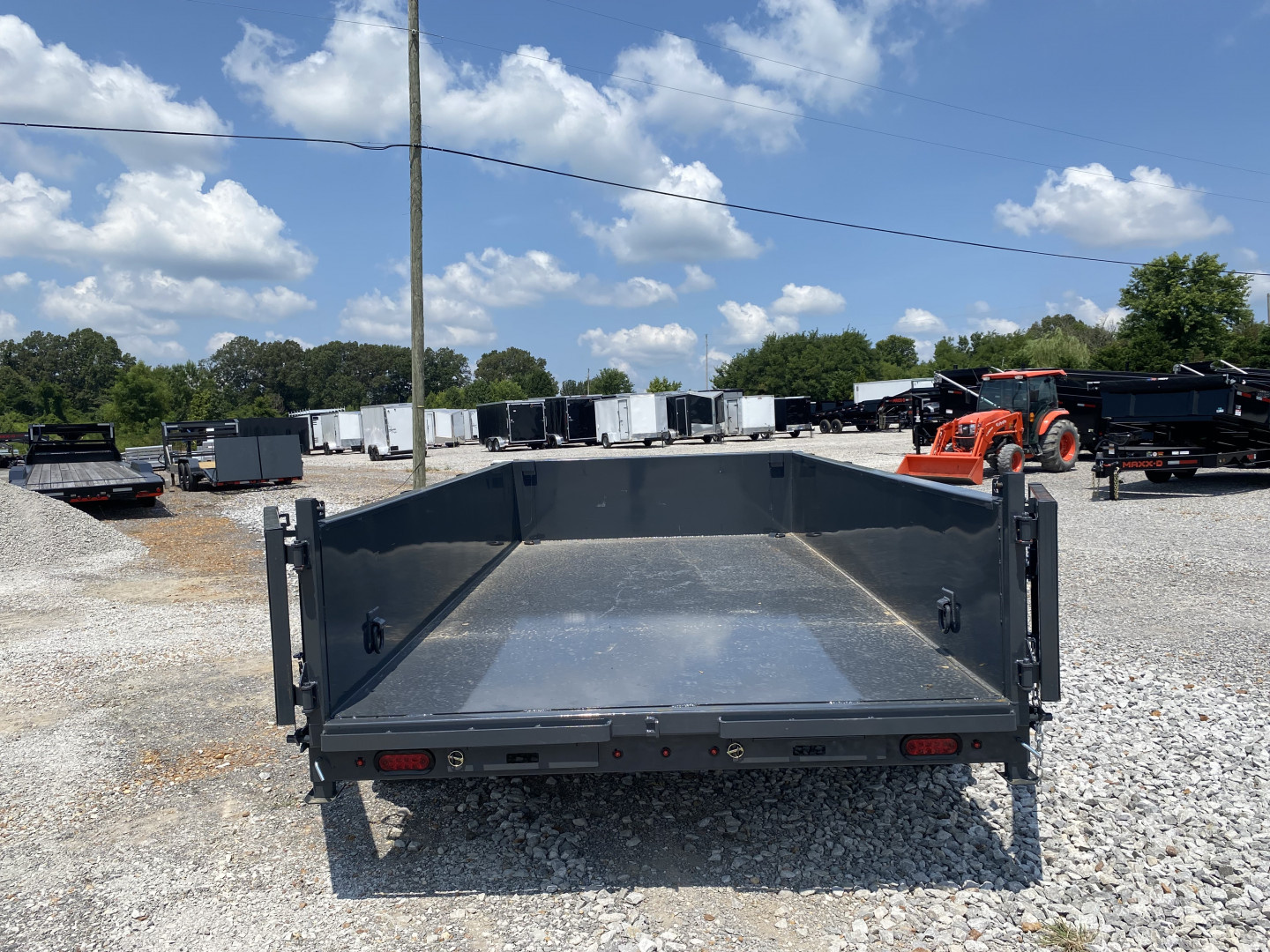 New 2026 Lamar Dump Trailer | 83" x 14' | 16K GVWR