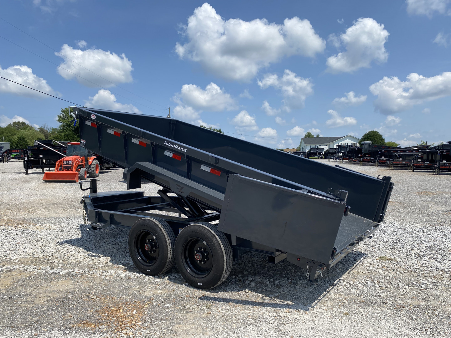 New 2026 Lamar Dump Trailer | 83" x 14' | 16K GVWR