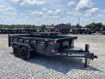 New 2026 Lamar Dump Trailer | 83" x 14' | 16K GVWR