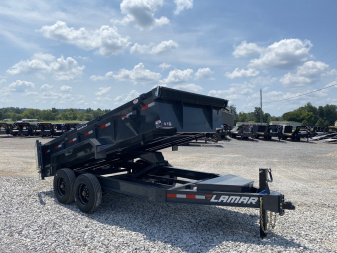 New 2026 Lamar Dump Trailer | 83" x 14' | 16K GVWR