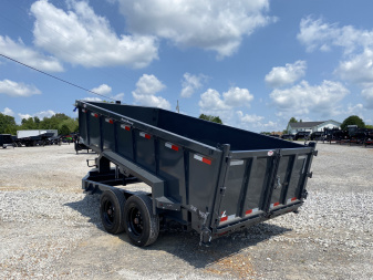 New 2026 Lamar 83" x 14' 16k Telescopic Low-Pro Dump Trailer