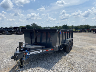 New 2026 Lamar 83" x 14' 16k Telescopic Low-Pro Dump Trailer