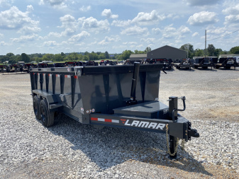 New 2026 Lamar 83" x 14' 16k Telescopic Low-Pro Dump Trailer