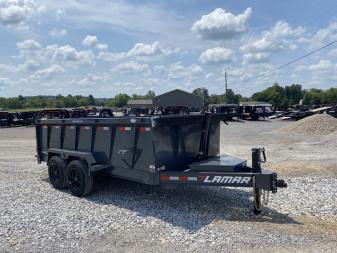 New 2026 Lamar 83" x 14' 16k Telescopic Low-Pro Dump Trailer