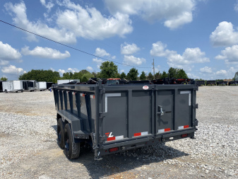 New 2026 Lamar 83" x 14' 16k Telescopic Low-Pro Dump Trailer