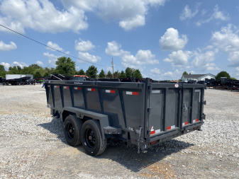 New 2026 Lamar 83" x 14' 16k Telescopic Low-Pro Dump Trailer