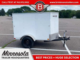 New Carry-On 4x6 Enclosed Trailer - Single Swing Door