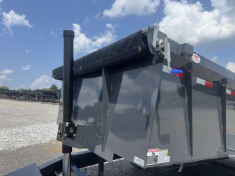 New 2026 Lamar 83" x 16' 21K Telescopic Dump Trailer