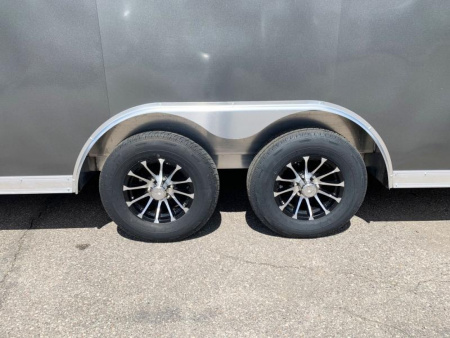 New Deluxe Haulmark Grizzly 8.5x20 Enclosed Aluminum Car /Cargo Trailer - Rear Ramp!