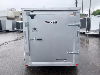 New Carry-On 5x8 Enclosed Trailer - Swing Door!
