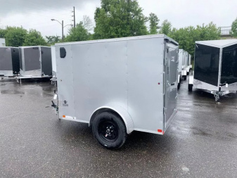 New Carry-On 5x8 Enclosed Trailer - Swing Door!