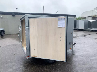 New Carry-On 5x8 Enclosed Trailer - Swing Door!