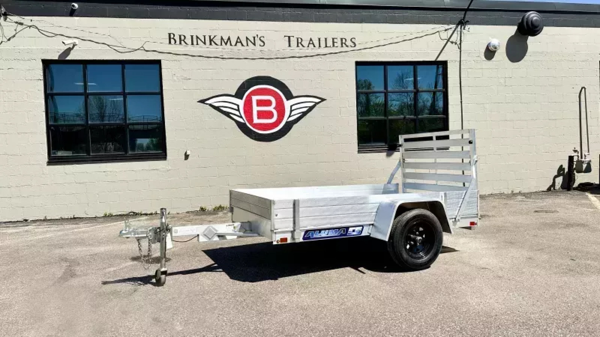 Open Utility New Aluma 548ES Open Utility Trailer w/ 39