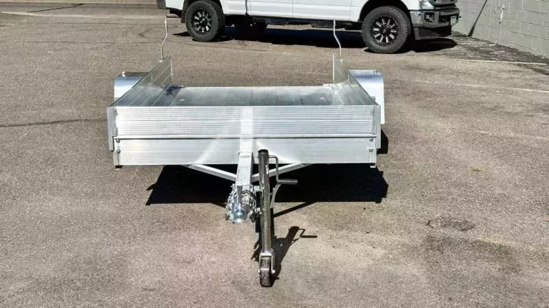 Open Utility New Aluma 6310 ESA Open Utility Trailer w/ Full Rear Ramp -12