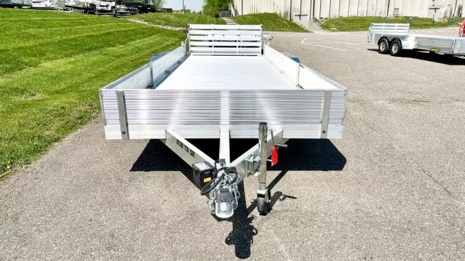 New Aluma 8120TA SR Aluminum Trailer - Side Loading Ramps -ATV/UTV!