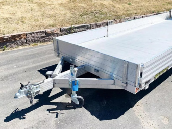 New Aluma 8120TA SR Aluminum Trailer - Side Loading Ramps -ATV/UTV!