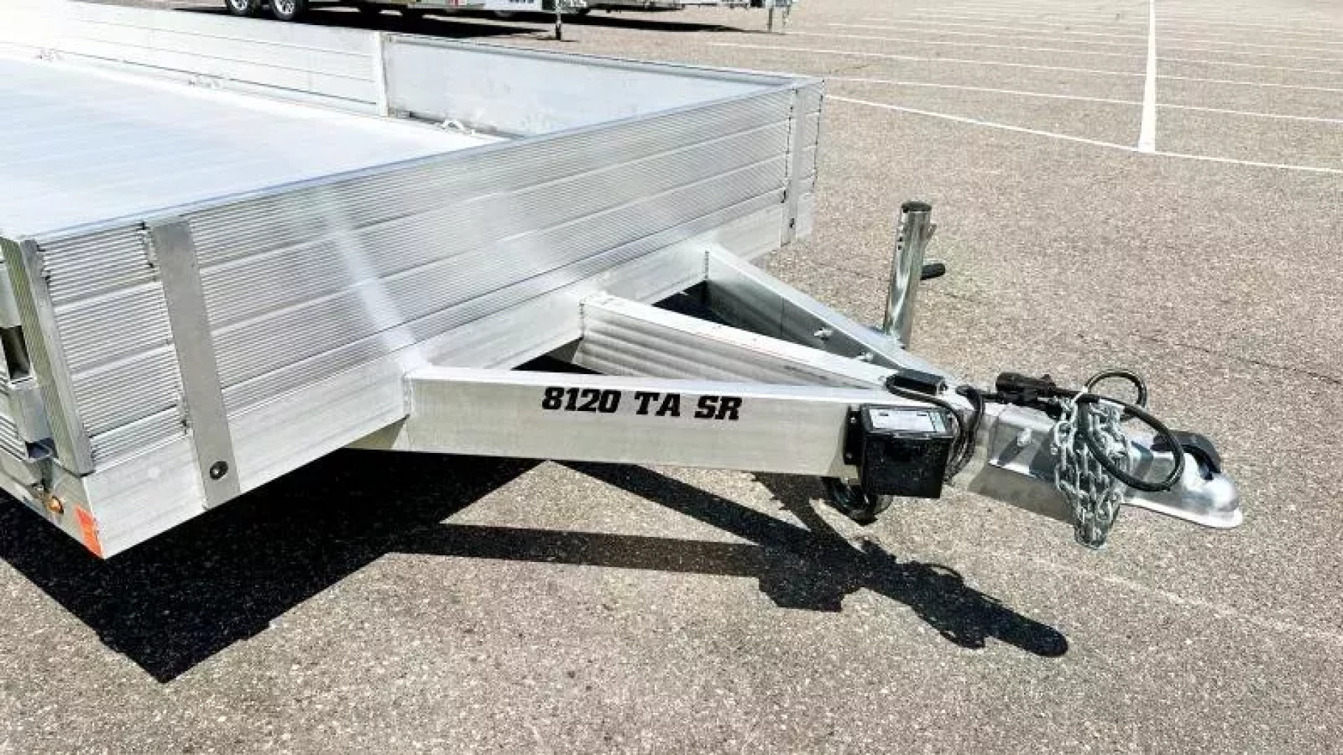 New Aluma 8120TA SR Aluminum Trailer - Side Loading Ramps -ATV/UTV! for ...