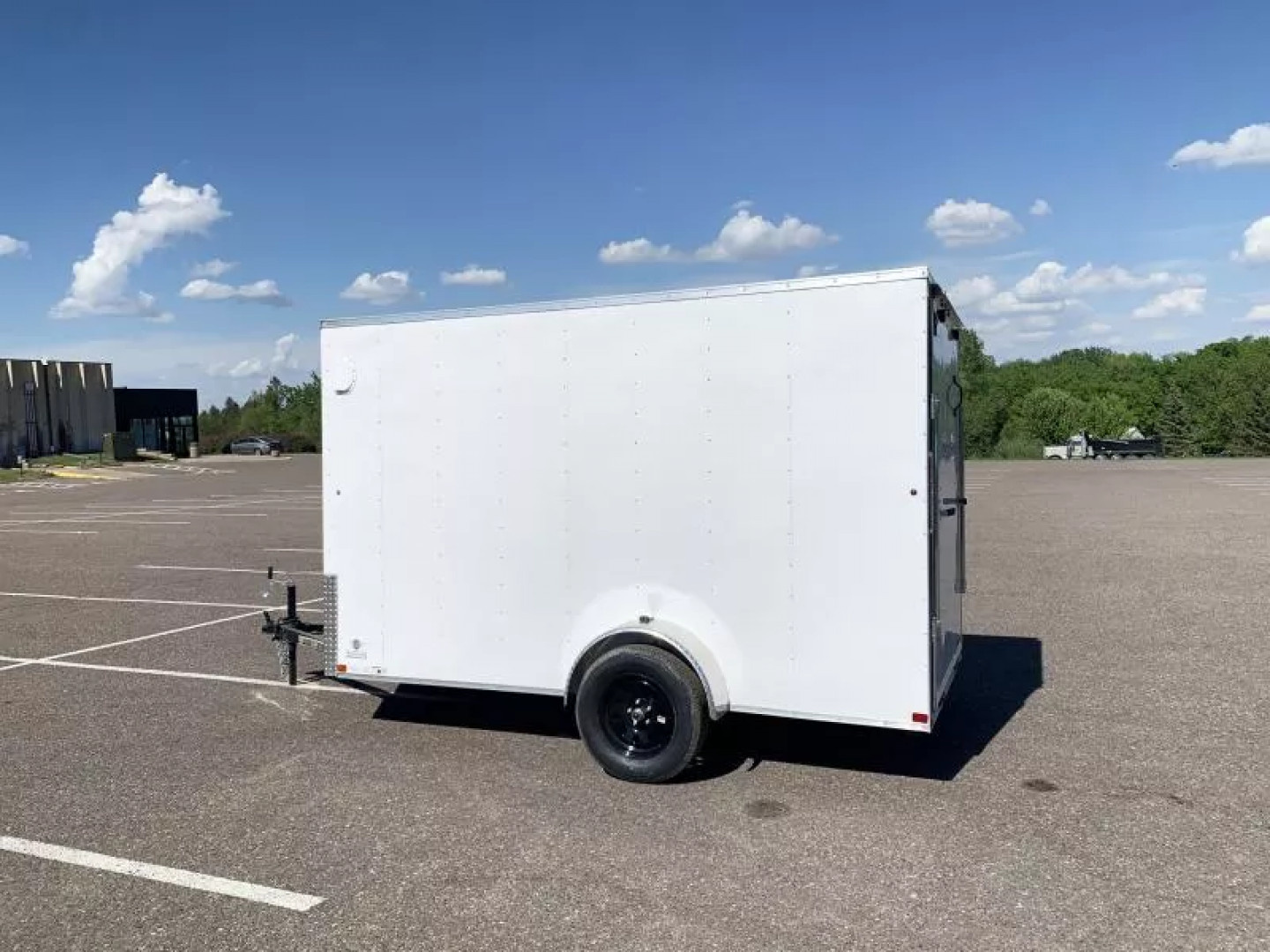 New Carry-On 6x12 Enclosed Trailer - Rear Ramp