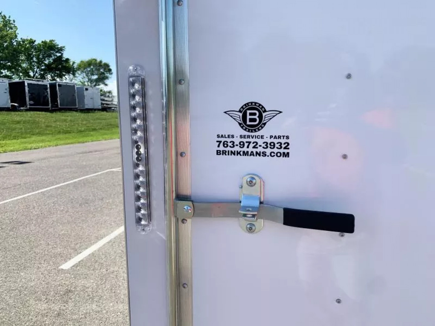 New Carry-On 6x12 Enclosed Trailer - Rear Ramp