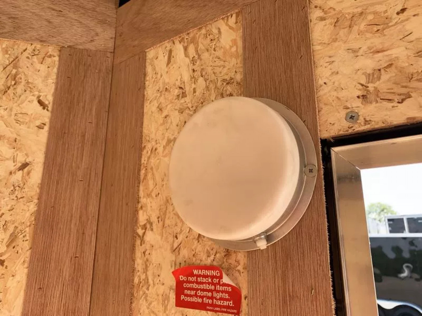 New Carry-On 6x12 Enclosed Trailer - Rear Ramp