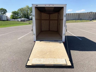 New Carry-On 6x12 Enclosed Trailer - Rear Ramp