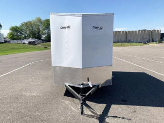 New Carry-On 6x12 Enclosed Trailer - Rear Ramp