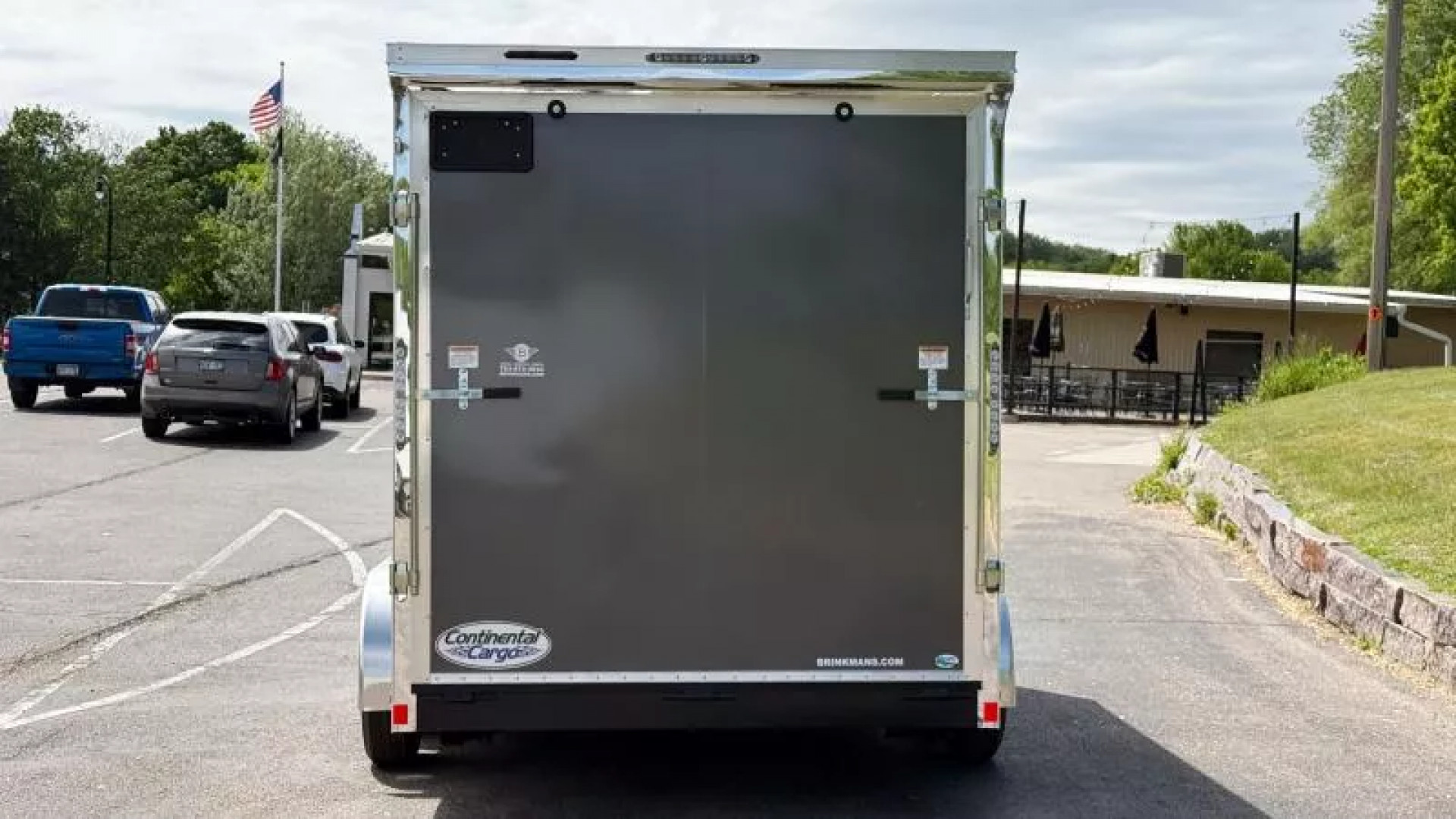 New Continental Cargo 7x14 Enclosed Trailer -Ramp Door
