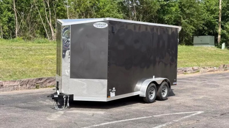 New Continental Cargo 7x14 Enclosed Trailer -Ramp Door