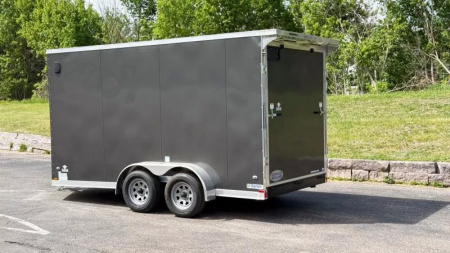 New Continental Cargo 7x14 Enclosed Trailer -Ramp Door