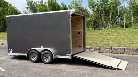 New Continental Cargo 7x14 Enclosed Trailer -Ramp Door