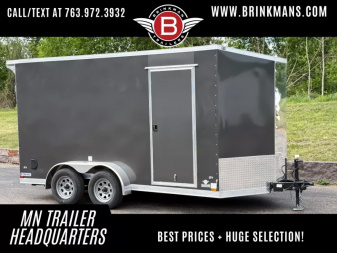 New Continental Cargo 7x14 Enclosed Trailer -Ramp Door