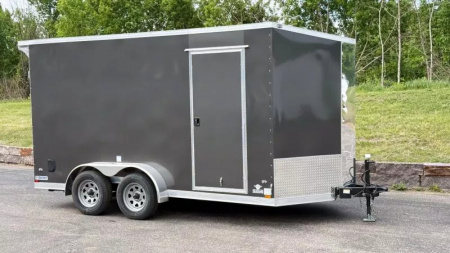 New Continental Cargo 7x14 Enclosed Trailer -Ramp Door