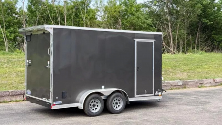 New Continental Cargo 7x14 Enclosed Trailer -Ramp Door