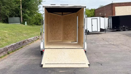 New Continental Cargo 7x14 Enclosed Trailer -Ramp Door