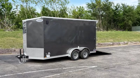 New Continental Cargo 7x14 Enclosed Trailer -Ramp Door