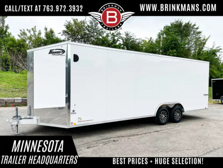 New Formula 8.5x24 Enclosed Cargo Trailer- Rear Ramp Door