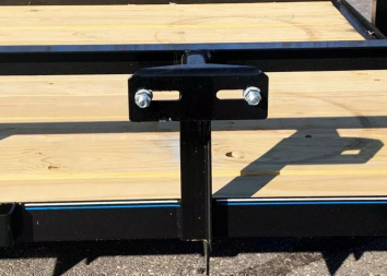 New Top Quality Top Hat 77x14 Open Utility Trailer - Rear Ramp!