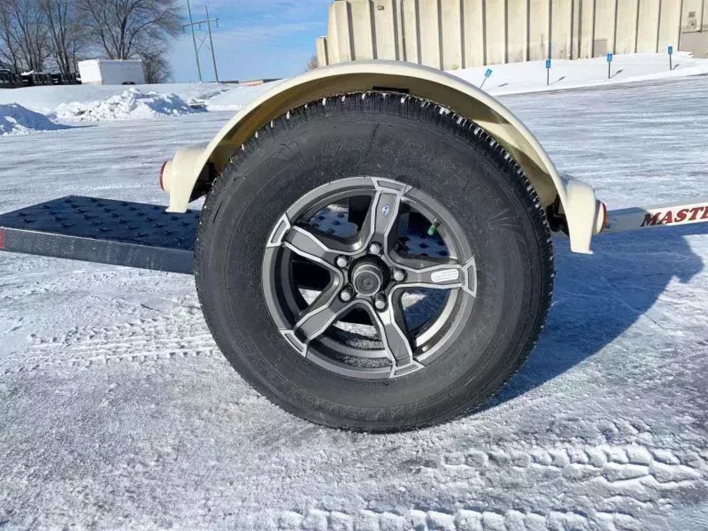 New Master Tow 83" Wide Tilt Bed Tow Dolly - Wheel Straps and Ratcheting Buckles Included!