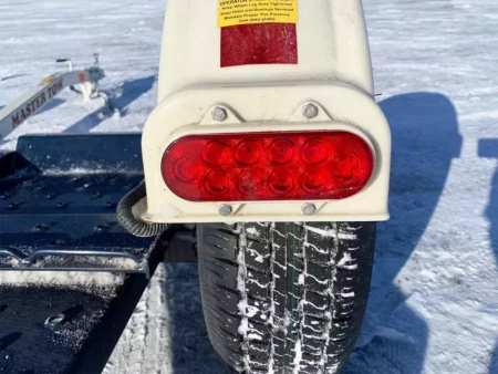 New Master Tow 83" Wide Tilt Bed Tow Dolly - Wheel Straps and Ratcheting Buckles Included!