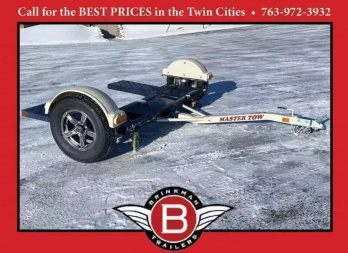 New Master Tow 83  Wide Tilt Bed Tow Dolly - Wheel Straps and Ratcheting Buckles Included!