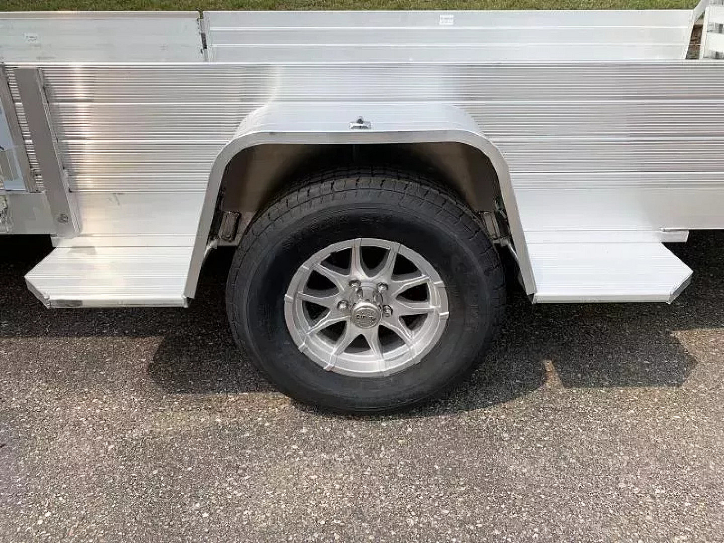 New Aluma 8115SR Aluminum ATV Trailer - Side Ramps