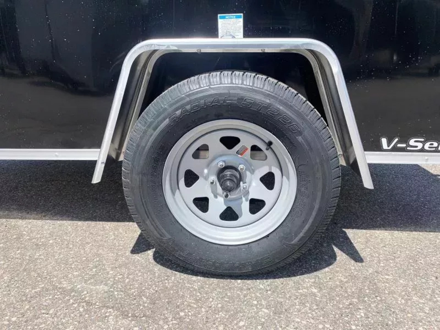New Continental Cargo 4x8 Enclosed Trailer -Swing Door