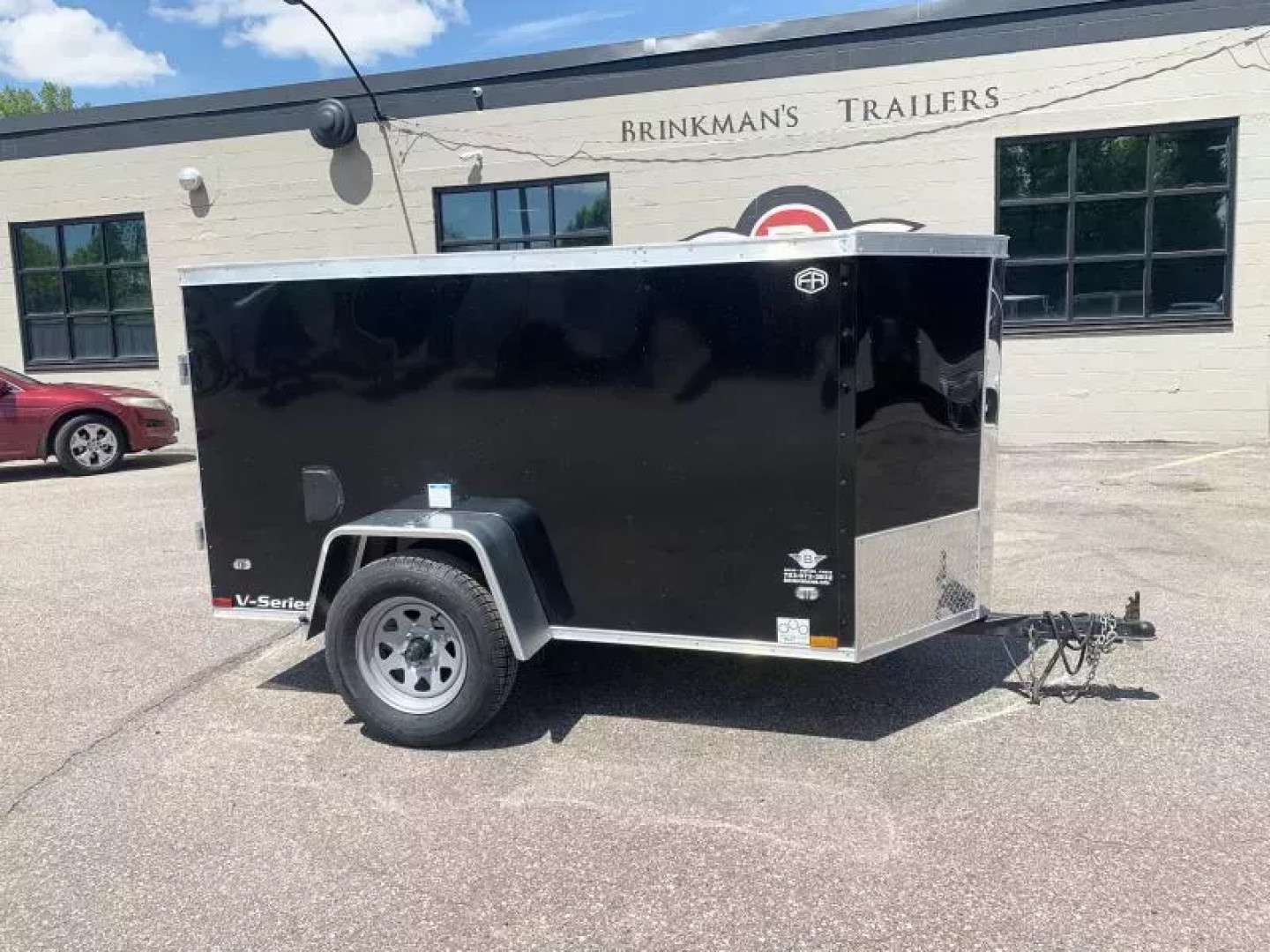 New Continental Cargo 4x8 Enclosed Trailer -Swing Door