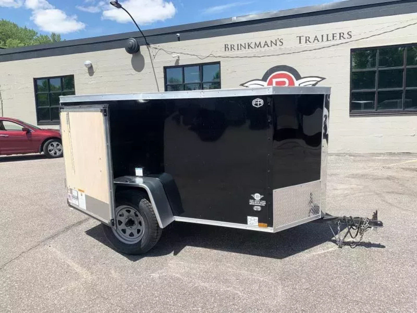 New Continental Cargo 4x8 Enclosed Trailer -Swing Door